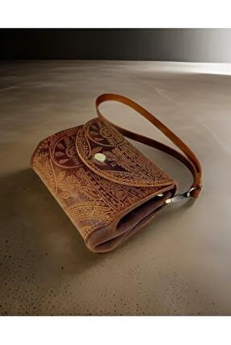 Hakiki Deri Cüzdan İsim Nakışlı